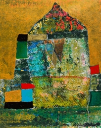 o. T., 2011, Mischtechnik auf Papier,  34 x 27 cm