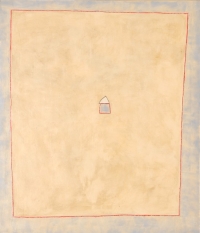 Elke Weickelt, Werknr. 04-52, 2004, Mischtechnik auf Leinwand, 134 x 150 cm